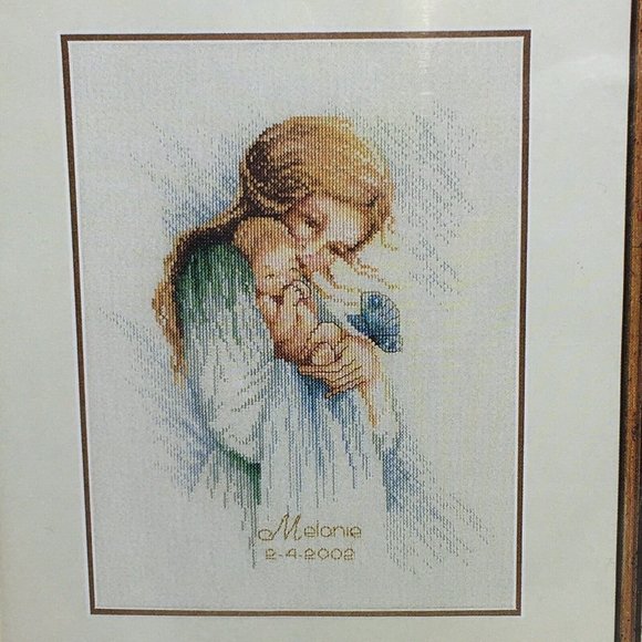 Maria Van Scharrenburg Cross Stitch Kit Tenderness Mother With Child Needle Work - Picture 3 of 12